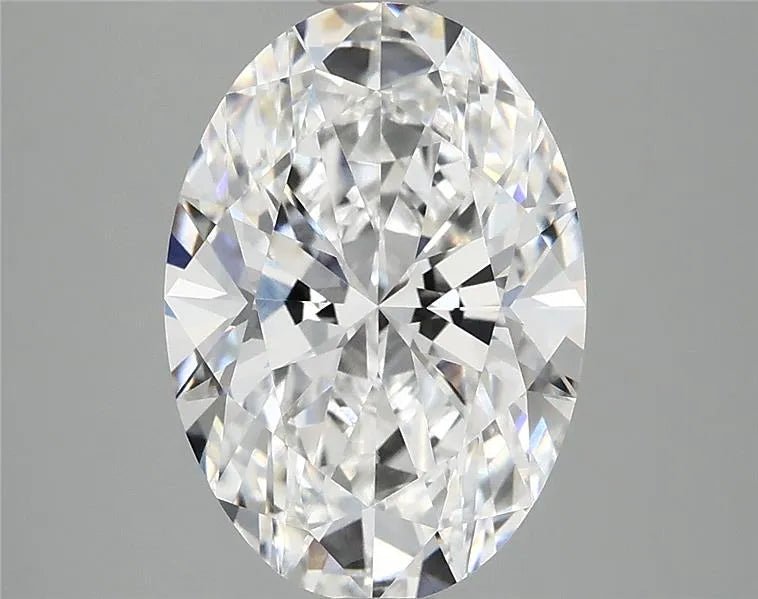 3.56ct Oval Lab Grown Diamond (Colour E, Clarity VVS2, IGI Certified) - Jewelry by Cleo