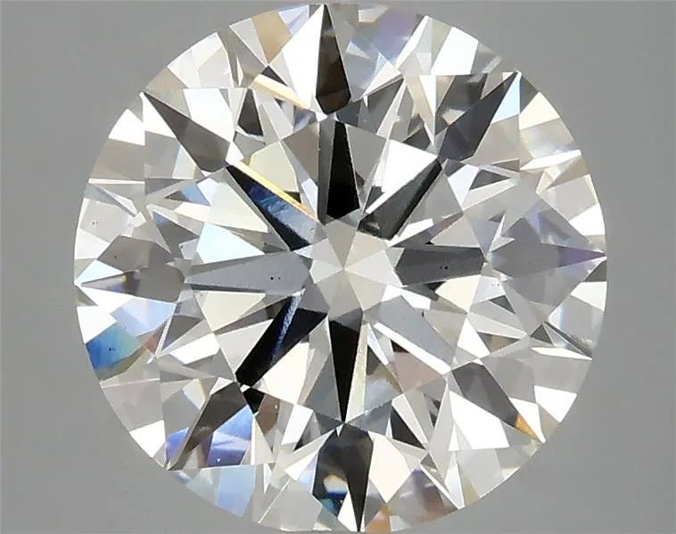 3.64ct Round Lab Grown Diamond (Colour H, Clarity VS1, Cut ID, IGI Certified) - Jewelry by Cleo