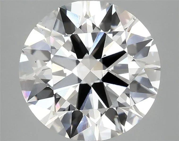 3.85ct Round Lab Grown Diamond (Colour G, Clarity VS2, Cut ID, IGI Certified) - Jewelry by Cleo