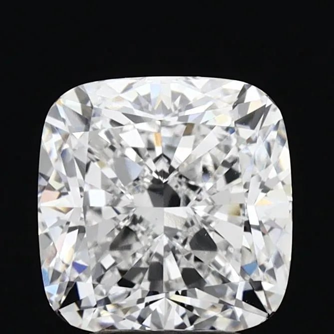 3.89ct Cushion brilliant Lab Grown Diamond (Colour E, Clarity VVS2, IGI Certified) - Jewelry by Cleo