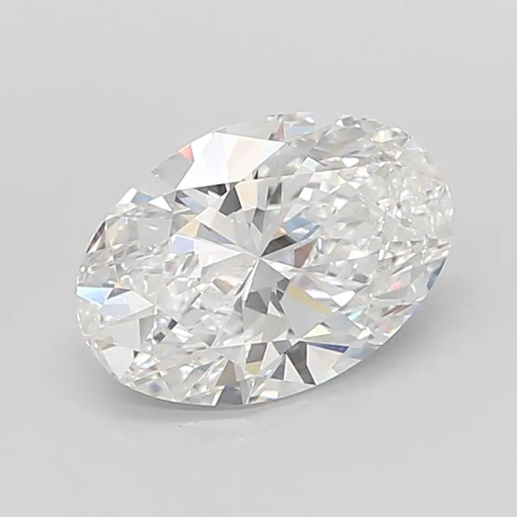 4.05ct Oval Lab Grown Diamond (Colour E, Clarity VVS2, IGI Certified)