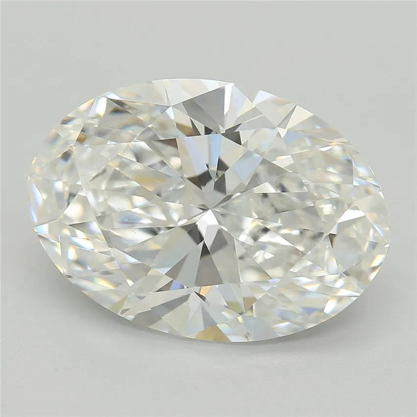 4.06ct Oval Lab Grown Diamond (Colour F, Clarity VS1, Cut EX, GCAL Certified)