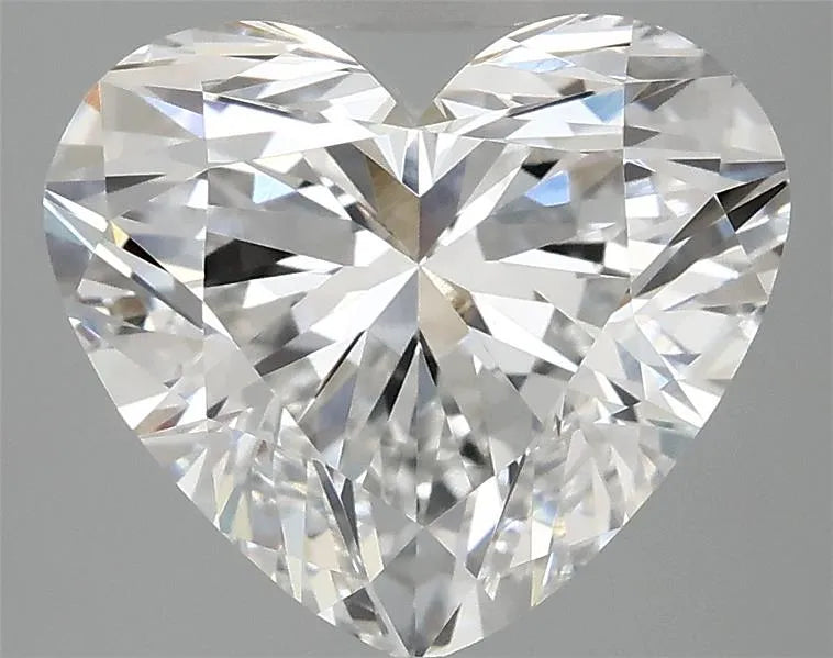 4.08ct Heart Lab Grown Diamond (Colour E, Clarity VVS2, IGI Certified)
