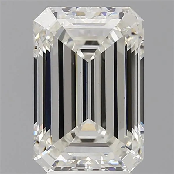 4.10ct Emerald Lab Grown Diamond (Colour F, Clarity VVS2, IGI Certified)