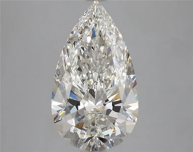 4.11ct Pear Lab Grown Diamond (Colour G, Clarity VS2, IGI Certified)