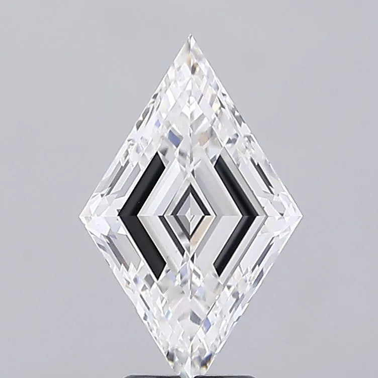 4.13ct Lozenge Lab Grown Diamond (Colour F, Clarity VVS2, IGI Certified)