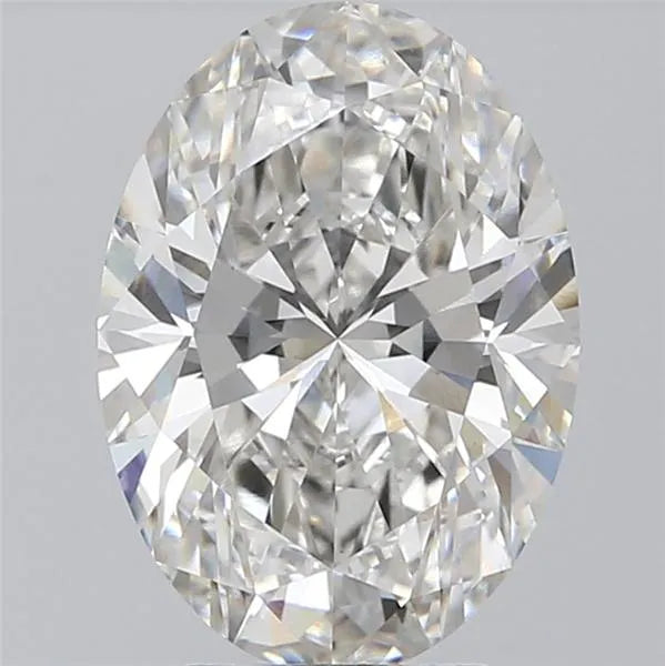 4.19ct Oval Lab Grown Diamond (Colour H, Clarity VVS2, GIA Certified)