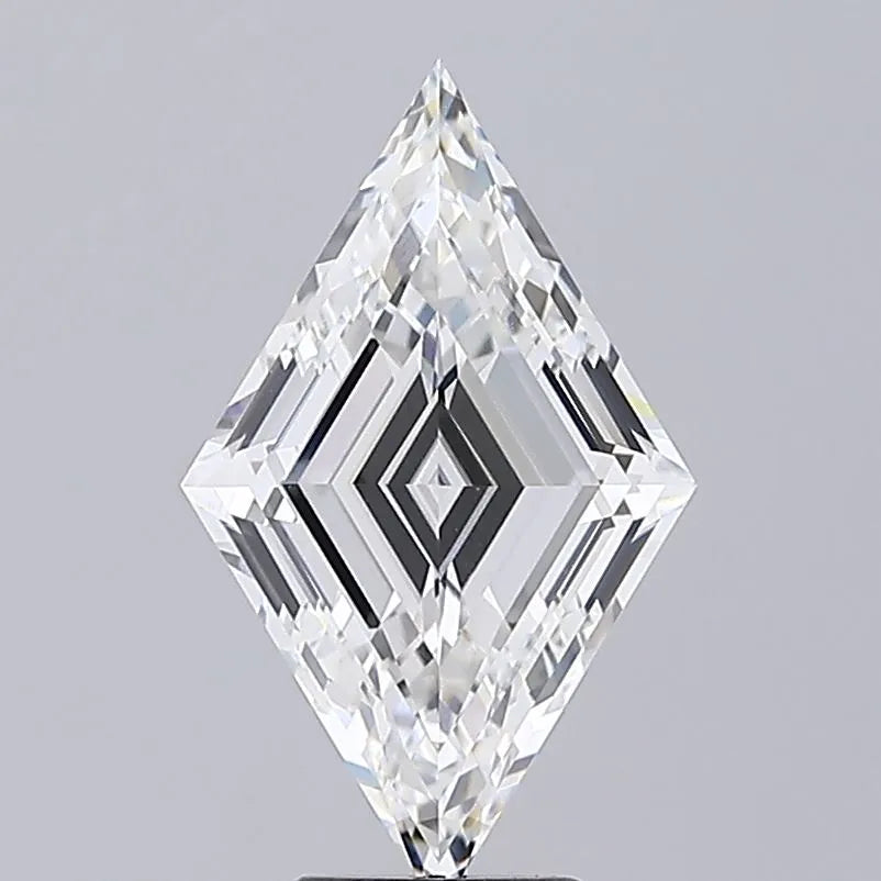 4.20ct Lozenge Lab Grown Diamond (Colour F, Clarity VVS2, IGI Certified)