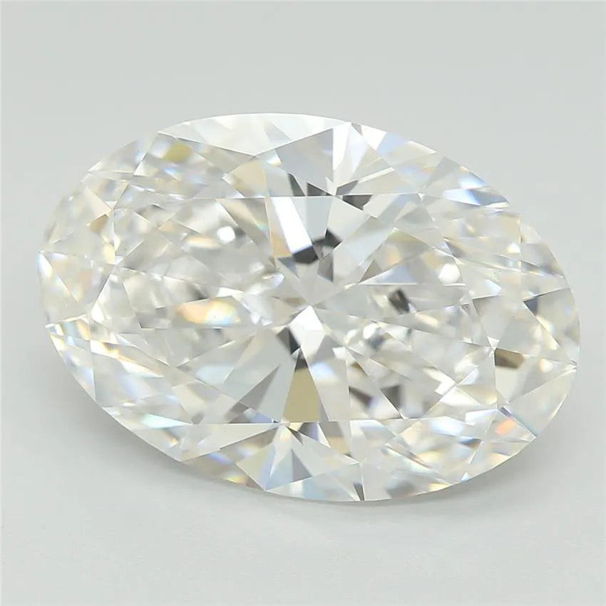 4.57ct Oval Lab Grown Diamond (Colour F, Clarity VS1, Cut EX, GCAL Certified)