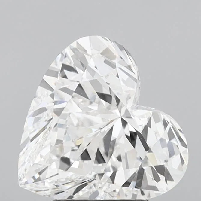 3.01ct Heart Lab Grown Diamond (Colour D, Clarity VVS2, IGI Certified)