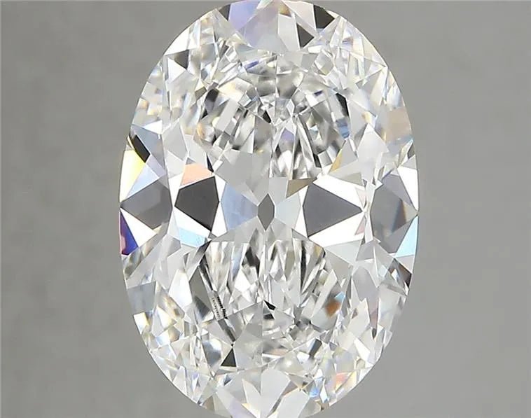 4.00ct Oval Lab Grown Diamond (Colour D, Clarity VVS2, IGI Certified) - Jewelry by Cleo