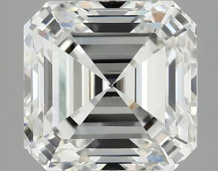 4.01ct Asscher Lab Grown Diamond (Colour G, Clarity VVS2, IGI Certified) - Jewelry by Cleo