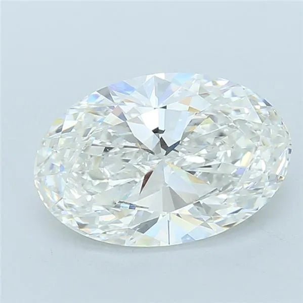 4.01ct Oval Lab Grown Diamond (Colour G, Clarity VVS2, IGI Certified) - Jewelry by Cleo