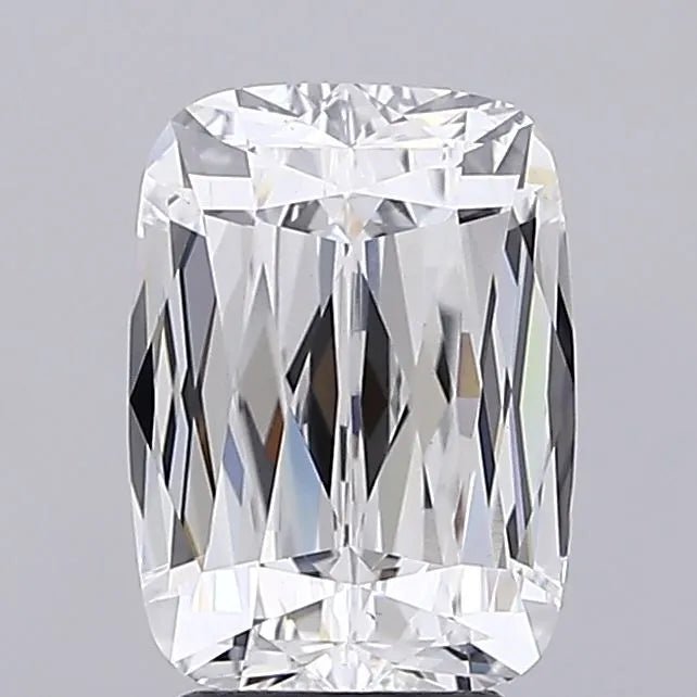 4.02ct Cushion modified Lab Grown Diamond (Colour E, Clarity VS1, IGI Certified) - Jewelry by Cleo