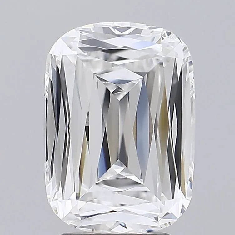 4.04ct Cushion modified Lab Grown Diamond (Colour E, Clarity VVS1, IGI Certified) - Jewelry by Cleo