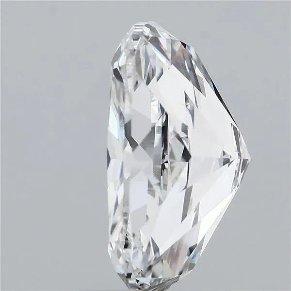 4.06ct Cushion modified Lab Grown Diamond (Colour E, Clarity VVS2, IGI Certified) - Jewelry by Cleo