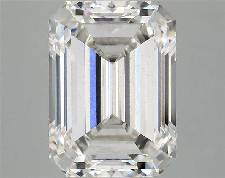 4.06ct Emerald Lab Grown Diamond (Colour G, Clarity VS2, IGI Certified) - Jewelry by Cleo