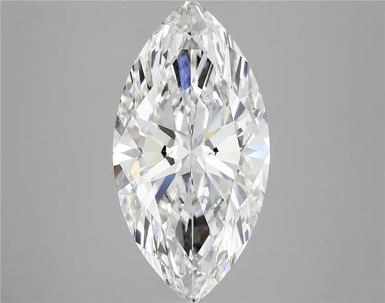 4.08ct Marquise Lab Grown Diamond (Colour E, Clarity VVS2, IGI Certified) - Jewelry by Cleo