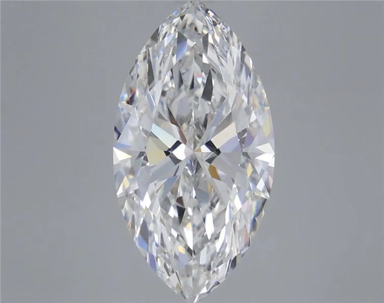 4.08ct Marquise Lab Grown Diamond (Colour E, Clarity VVS2, IGI Certified) - Jewelry by Cleo