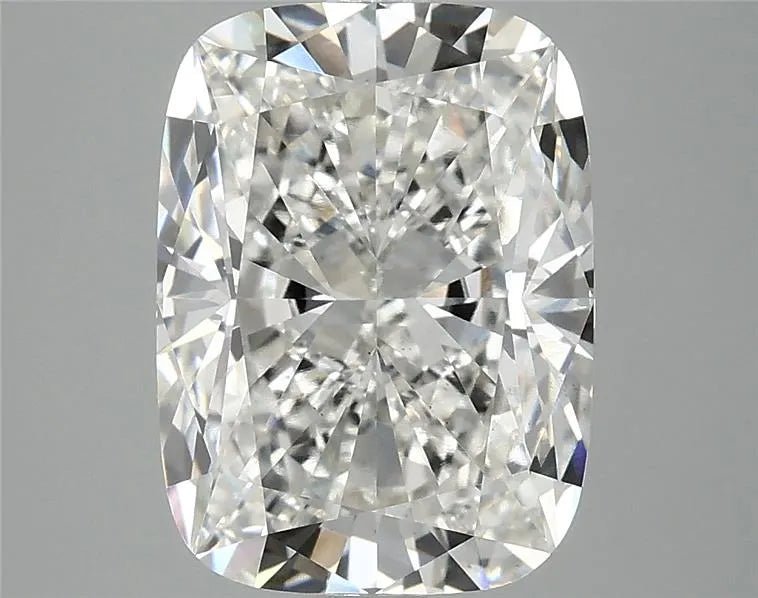 4.10ct Cushion modified Lab Grown Diamond (Colour G, Clarity VS1, IGI Certified) - Jewelry by Cleo