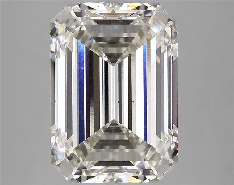 4.14ct Emerald Lab Grown Diamond (Colour H, Clarity VS2, IGI Certified) - Jewelry by Cleo