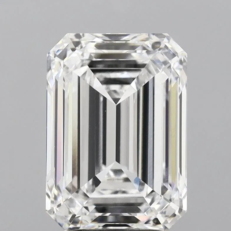 4.29ct Emerald Lab Grown Diamond (Colour E, Clarity VVS2, IGI Certified) - Jewelry by Cleo