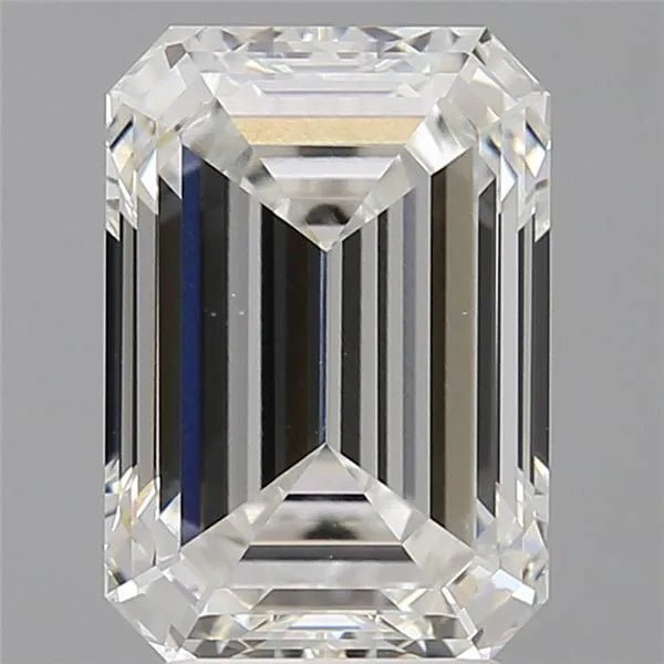 4.56ct Emerald Lab Grown Diamond (Colour F, Clarity VS1, IGI Certified) - Jewelry by Cleo