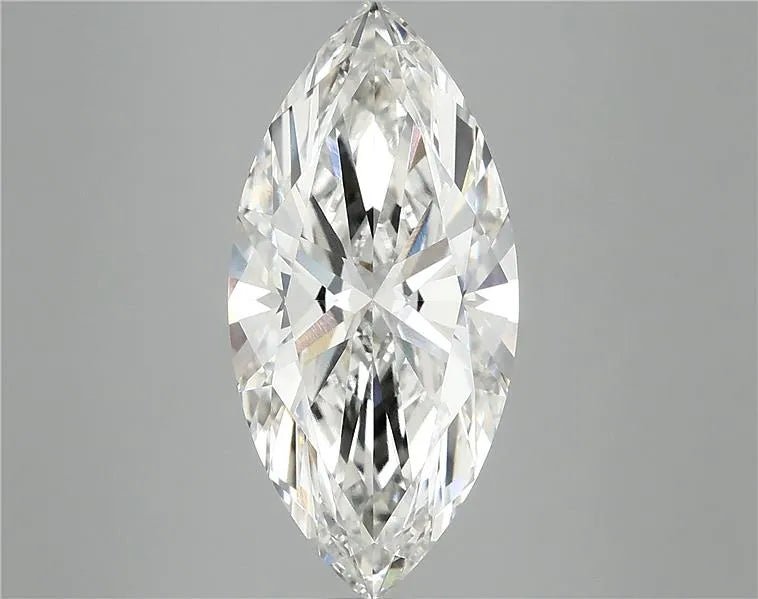 4.71ct Marquise Lab Grown Diamond (Colour G, Clarity VVS2, IGI Certified) - Jewelry by Cleo