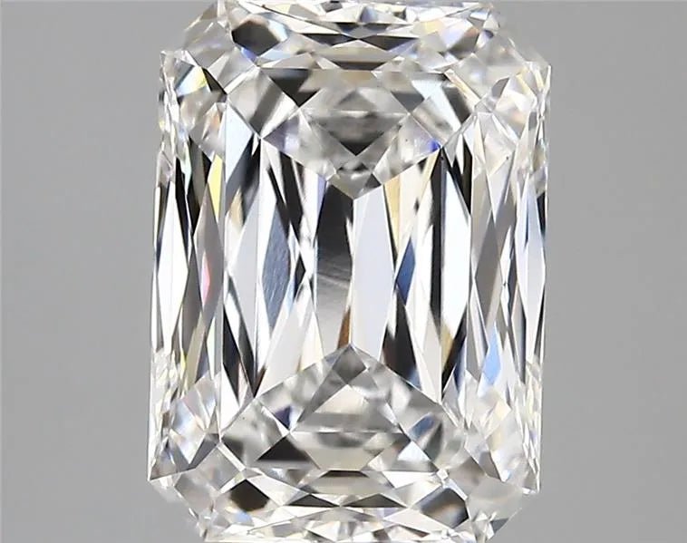 4.84ct Radiant Lab Grown Diamond (Colour E, Clarity VS1, IGI Certified) - Jewelry by Cleo