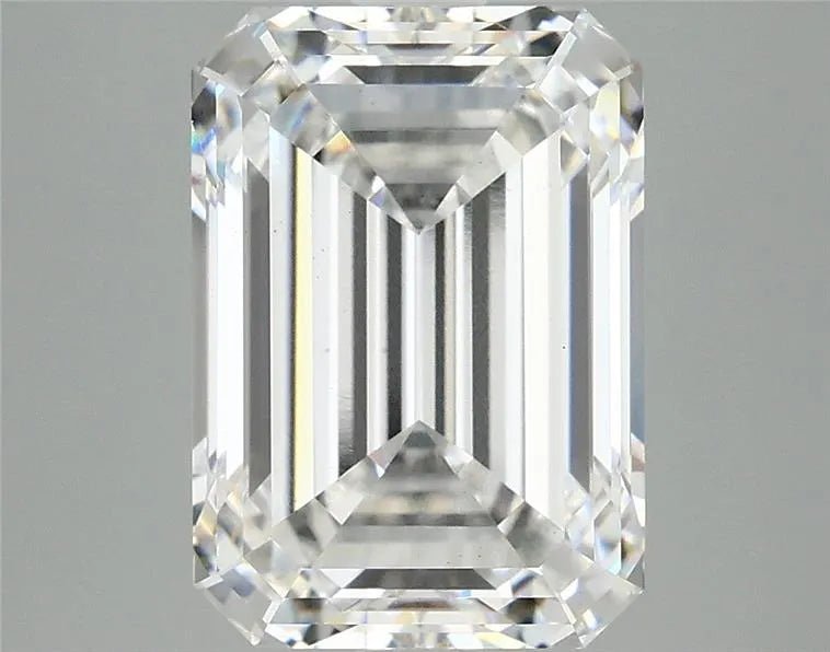 4.90ct Emerald Lab Grown Diamond (Colour E, Clarity VS1, IGI Certified) - Jewelry by Cleo