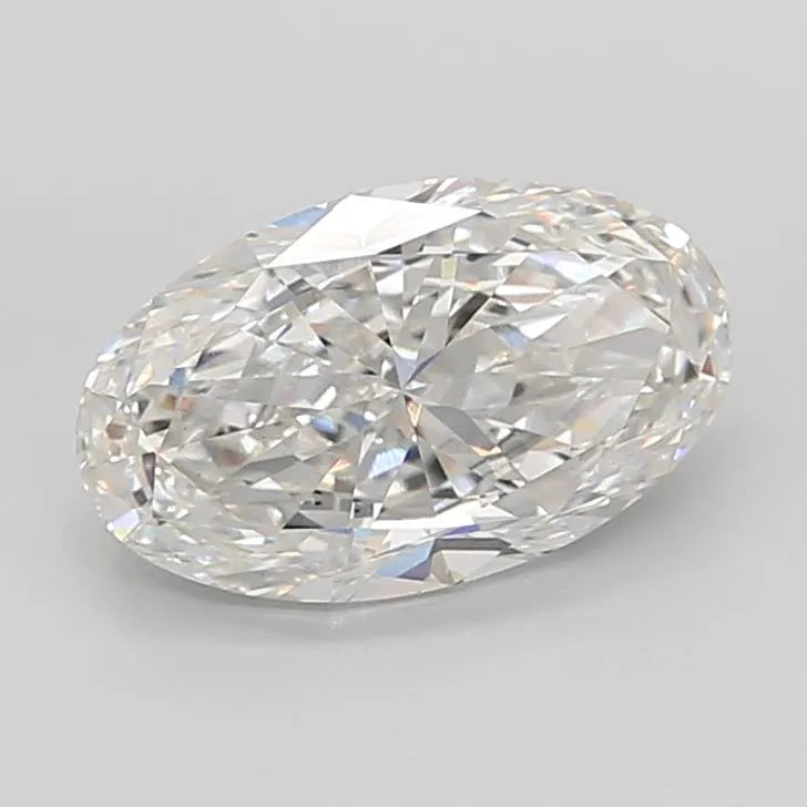 5.00ct Oval Lab Grown Diamond (Colour F, Clarity VS2, IGI Certified)