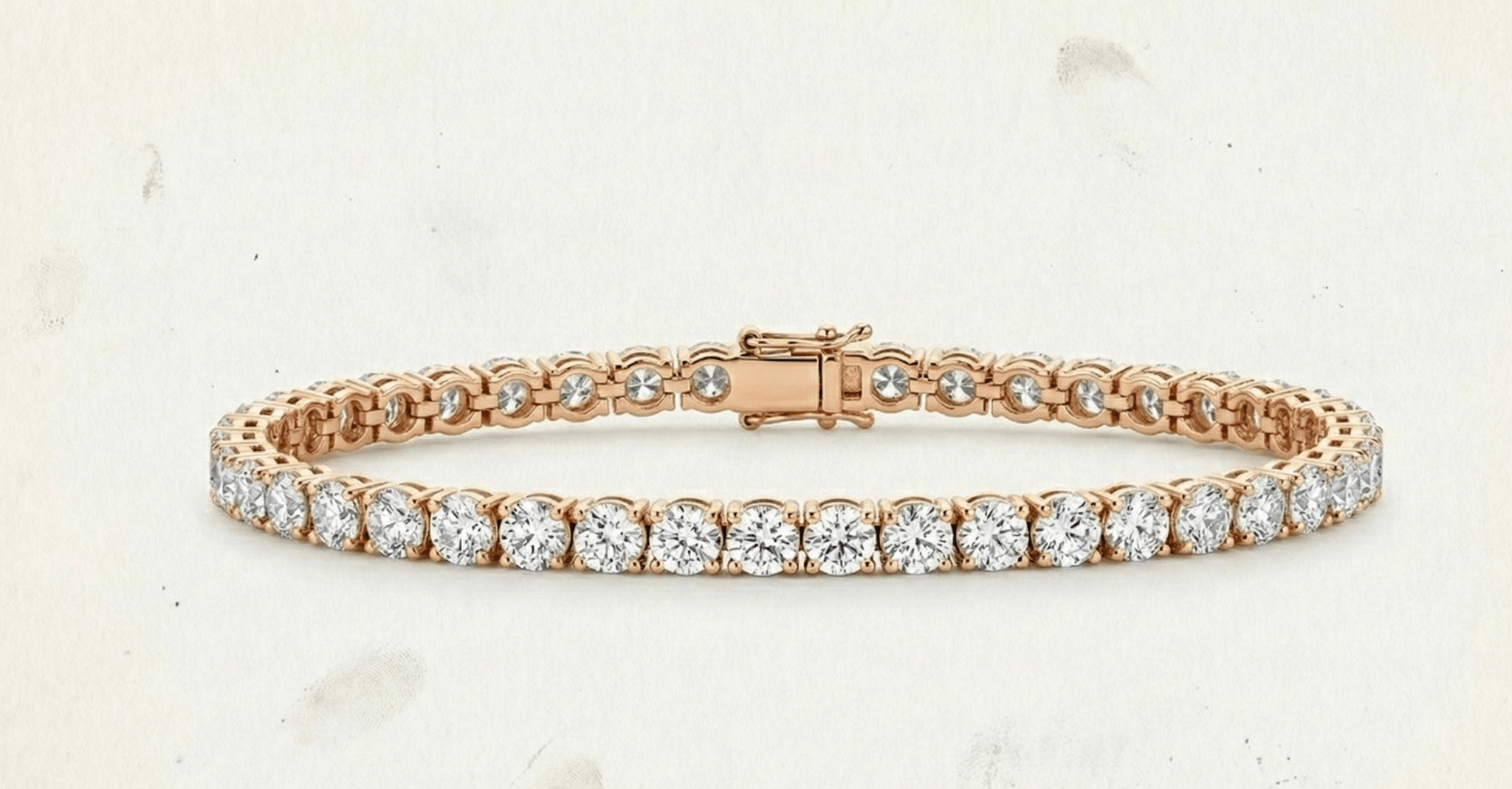 5.00 TCW Classic 4 - Prong Diamond Tennis Bracelet - Jewelry by Cleo