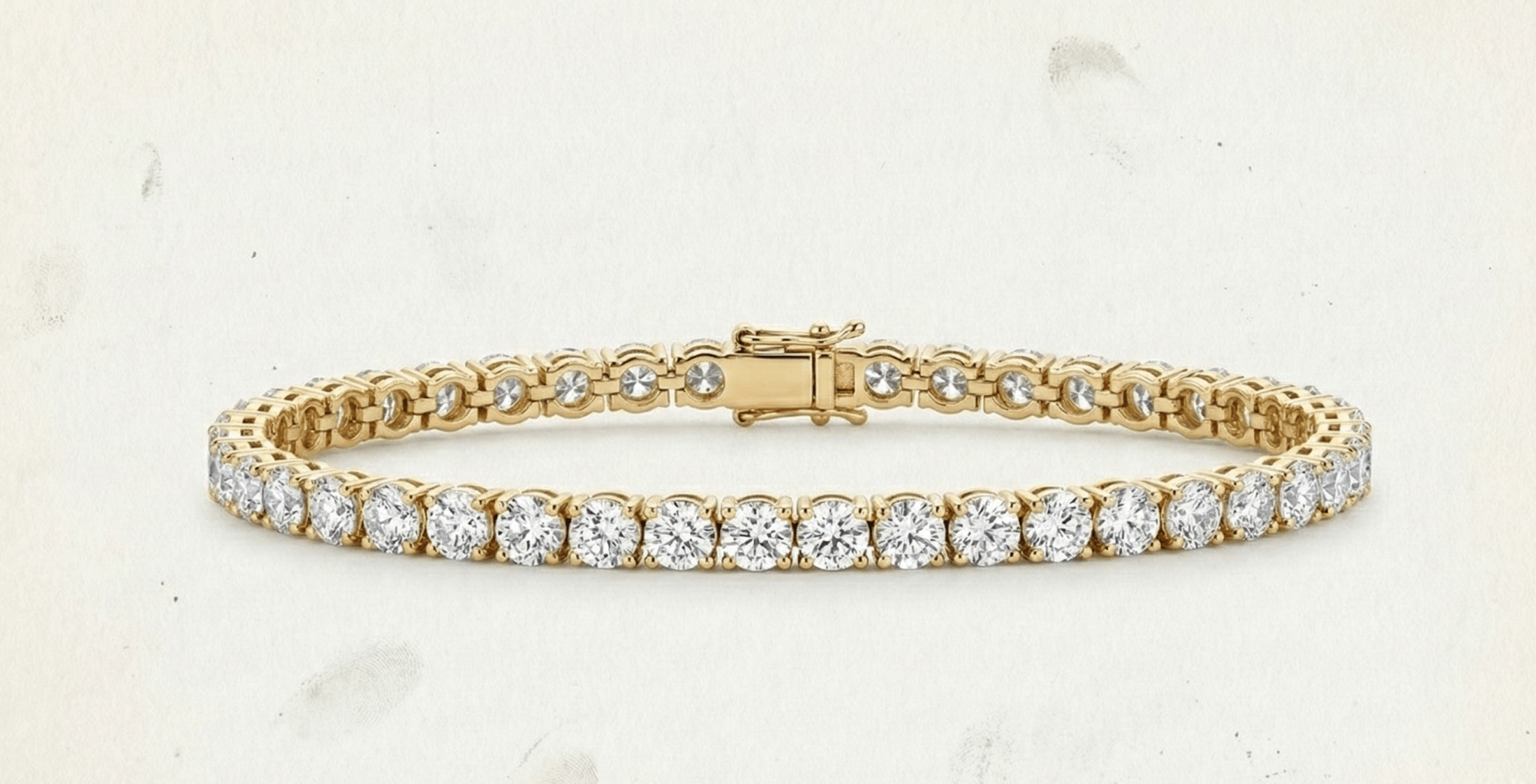 5.00 TCW Classic 4 - Prong Diamond Tennis Bracelet - Jewelry by Cleo
