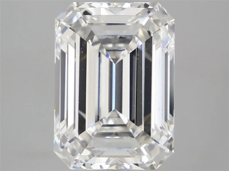 5.00ct Emerald Lab Grown Diamond (Colour G, Clarity VS1, IGI Certified) - Jewelry by Cleo