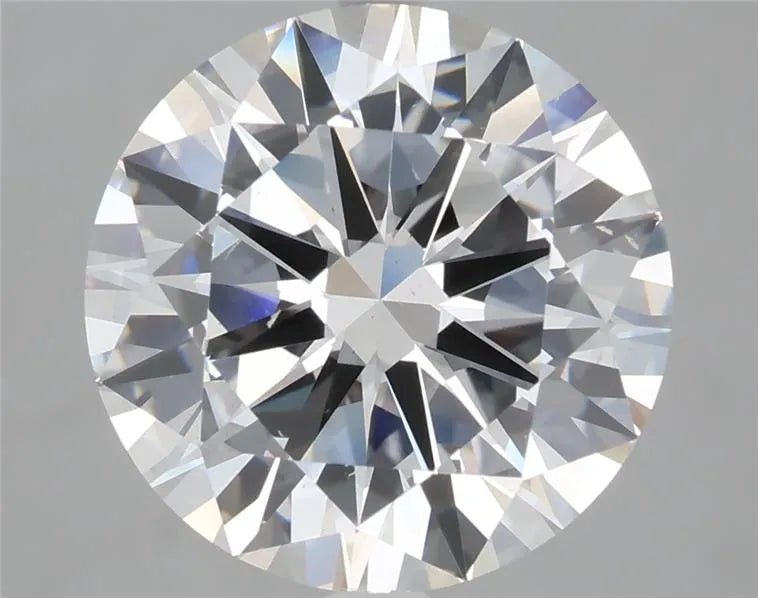 5.01ct Round Lab Grown Diamond (Colour G, Clarity VS2, Cut EX, IGI Certified) - Jewelry by Cleo