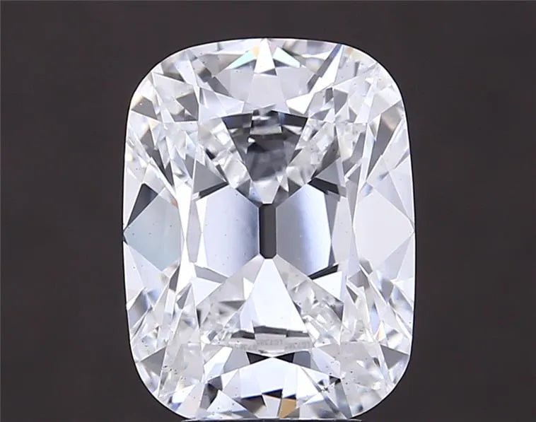 5.02ct Cushion brilliant Lab Grown Diamond (Colour E, Clarity SI1, IGI Certified) - Jewelry by Cleo