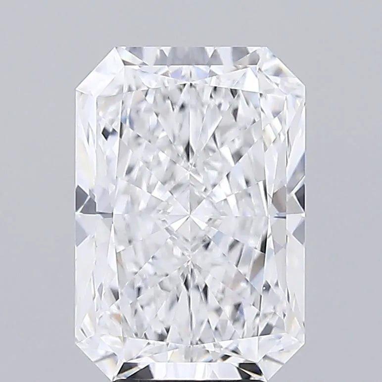 5.02ct Radiant Lab Grown Diamond (Colour D, Clarity VVS1, IGI Certified) - Jewelry by Cleo