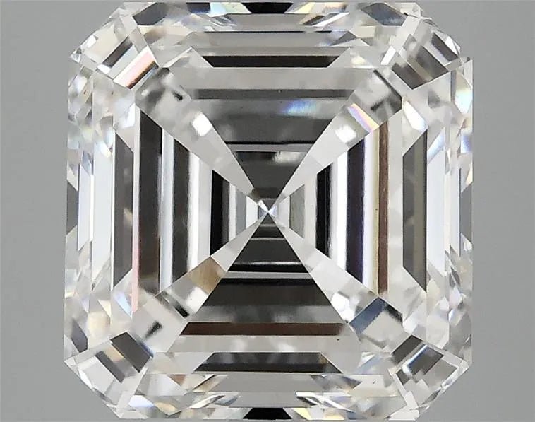 5.03ct Asscher Lab Grown Diamond (Colour F, Clarity VS2, IGI Certified) - Jewelry by Cleo