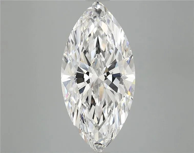 5.04ct Marquise Lab Grown Diamond (Colour E, Clarity VVS2, IGI Certified) - Jewelry by Cleo