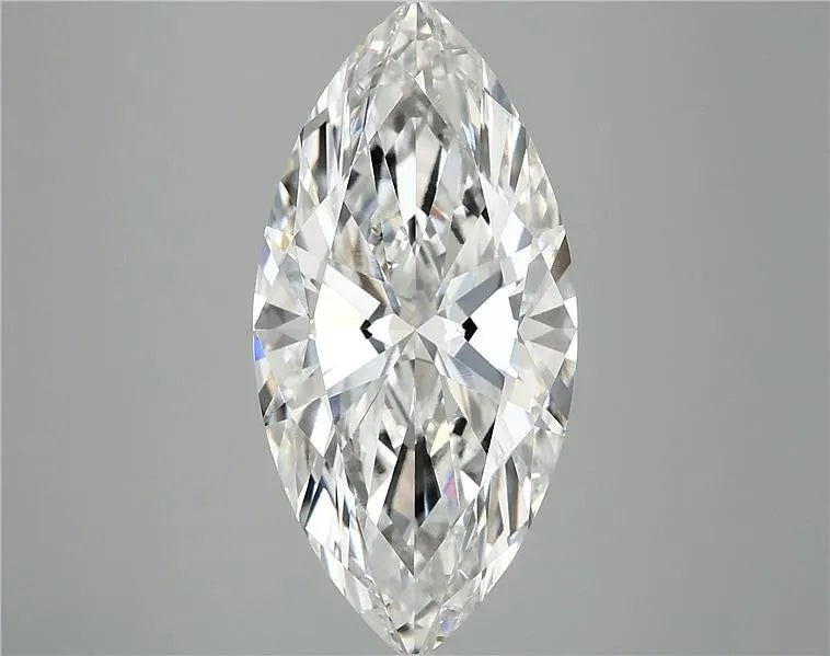 5.04ct Marquise Lab Grown Diamond (Colour F, Clarity VVS2, IGI Certified) - Jewelry by Cleo