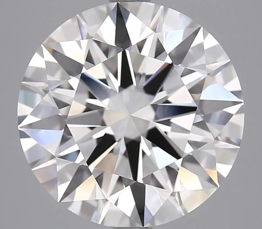 5.04ct Round Lab Grown Diamond (Colour E, Clarity VVS2, Cut ID, IGI Certified) - Jewelry by Cleo