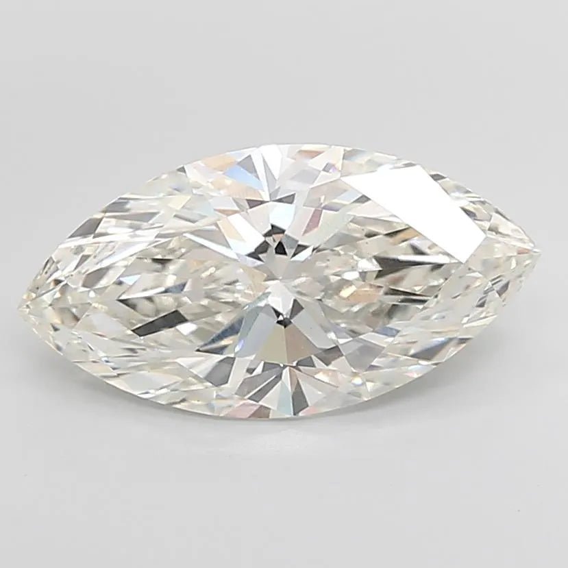5.05ct Marquise Lab Grown Diamond (Colour I, Clarity VVS2, IGI Certified) - Jewelry by Cleo