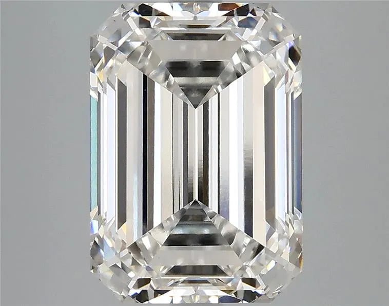 5.07ct Emerald Lab Grown Diamond (Colour F, Clarity VVS2, IGI Certified) - Jewelry by Cleo