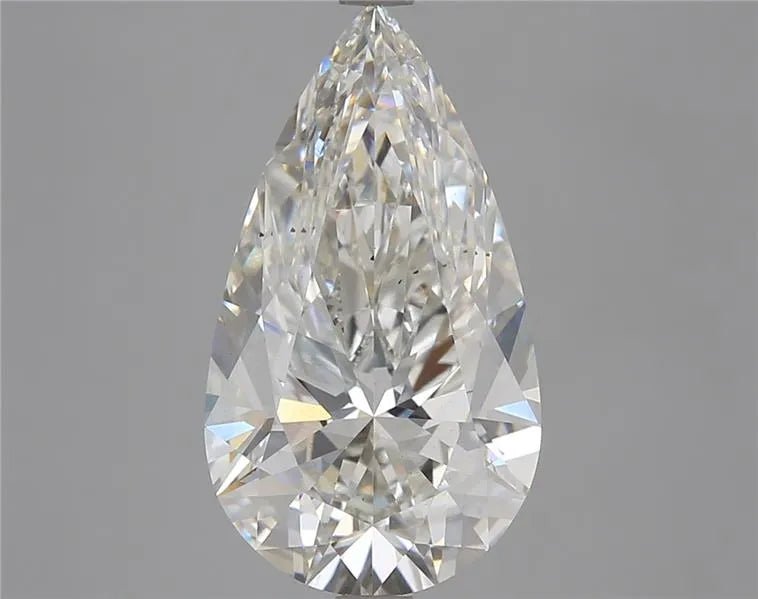 5.09ct Pear Lab Grown Diamond (Colour G, Clarity SI1, IGI Certified) - Jewelry by Cleo