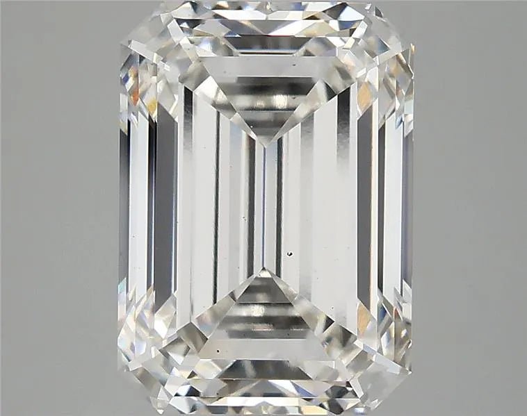 5.11ct Emerald Lab Grown Diamond (Colour G, Clarity SI1, IGI Certified) - Jewelry by Cleo