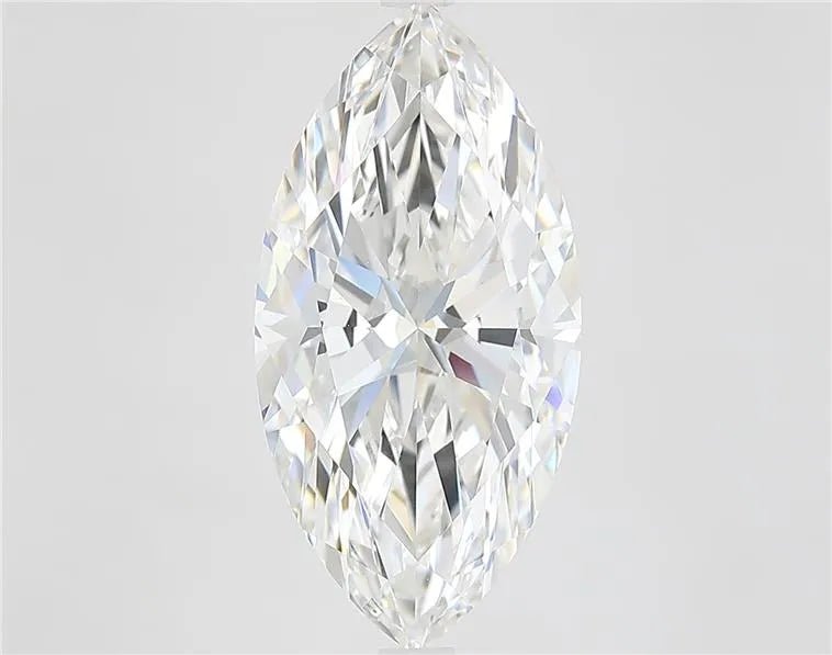 5.56ct Marquise Lab Grown Diamond (Colour F, Clarity VS1, IGI Certified) - Jewelry by Cleo
