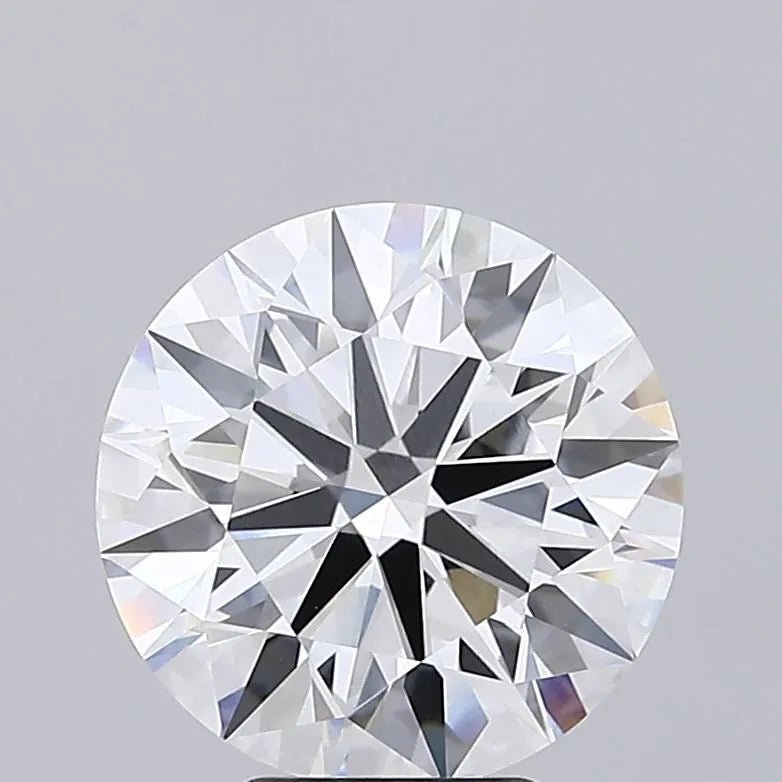 5.59ct Round Lab Grown Diamond (Colour E, Clarity VVS2, Cut ID, IGI Certified) - Jewelry by Cleo