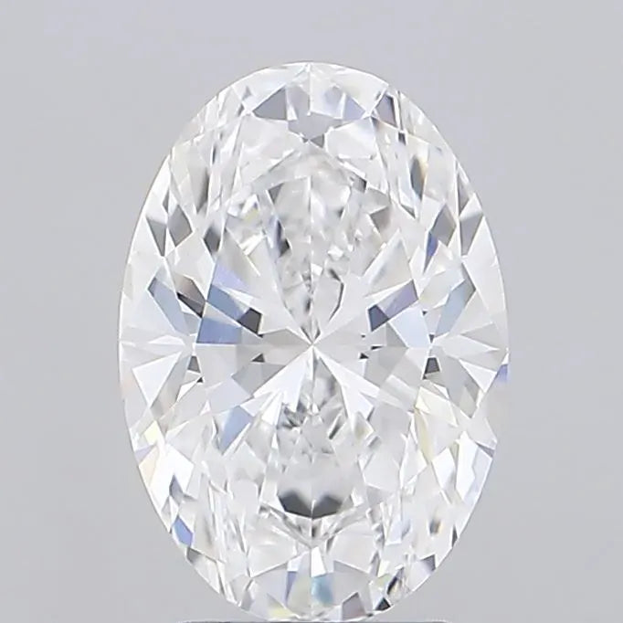 6.98ct Oval Lab Grown Diamond (Colour D, Clarity VVS1, IGI Certified)