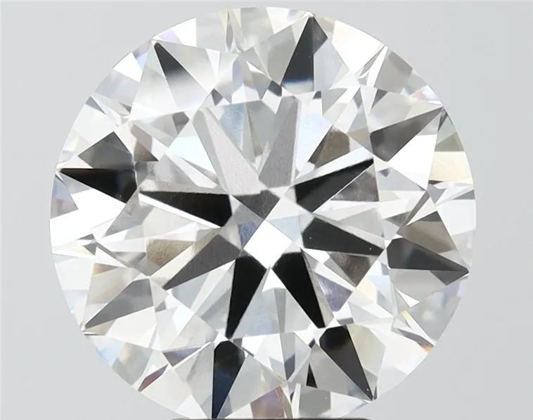 6.03ct Round Lab Grown Diamond (Colour F, Clarity VVS1, Cut ID, IGI Certified) - Jewelry by Cleo