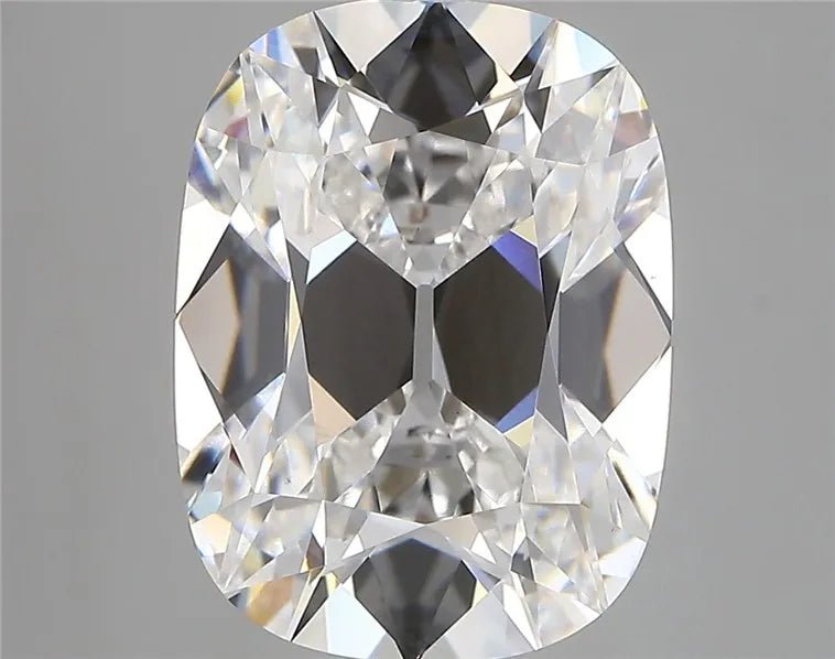 6.05ct Cushion modified Lab Grown Diamond (Colour E, Clarity VS1, IGI Certified) - Jewelry by Cleo